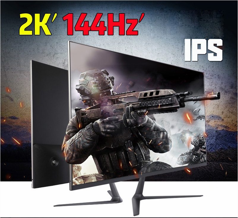 27 inch 144hz 2K IPS panel 1Ms response time gaming monitor - Focus on ...