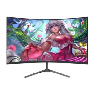 24 inch 1080p 144hz curved gaming monitor OEM MVA frameless 1ms lcd led minitor