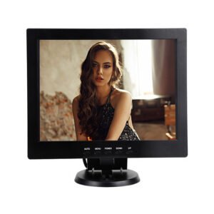 new monitor 4:3 black White 12 inch pos lcd monitor